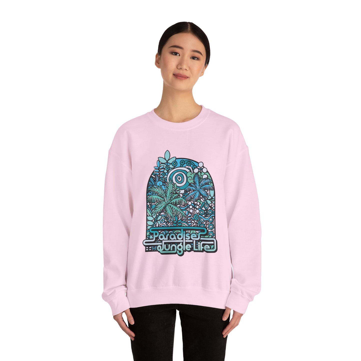 Paradise Jungle Life Crewneck Sweatshirt