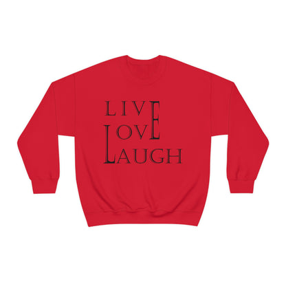 Live Love Laugh Crewneck Sweatshirt