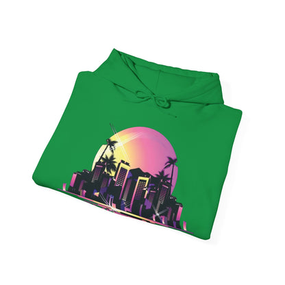 Miami Florida night life Hoodie