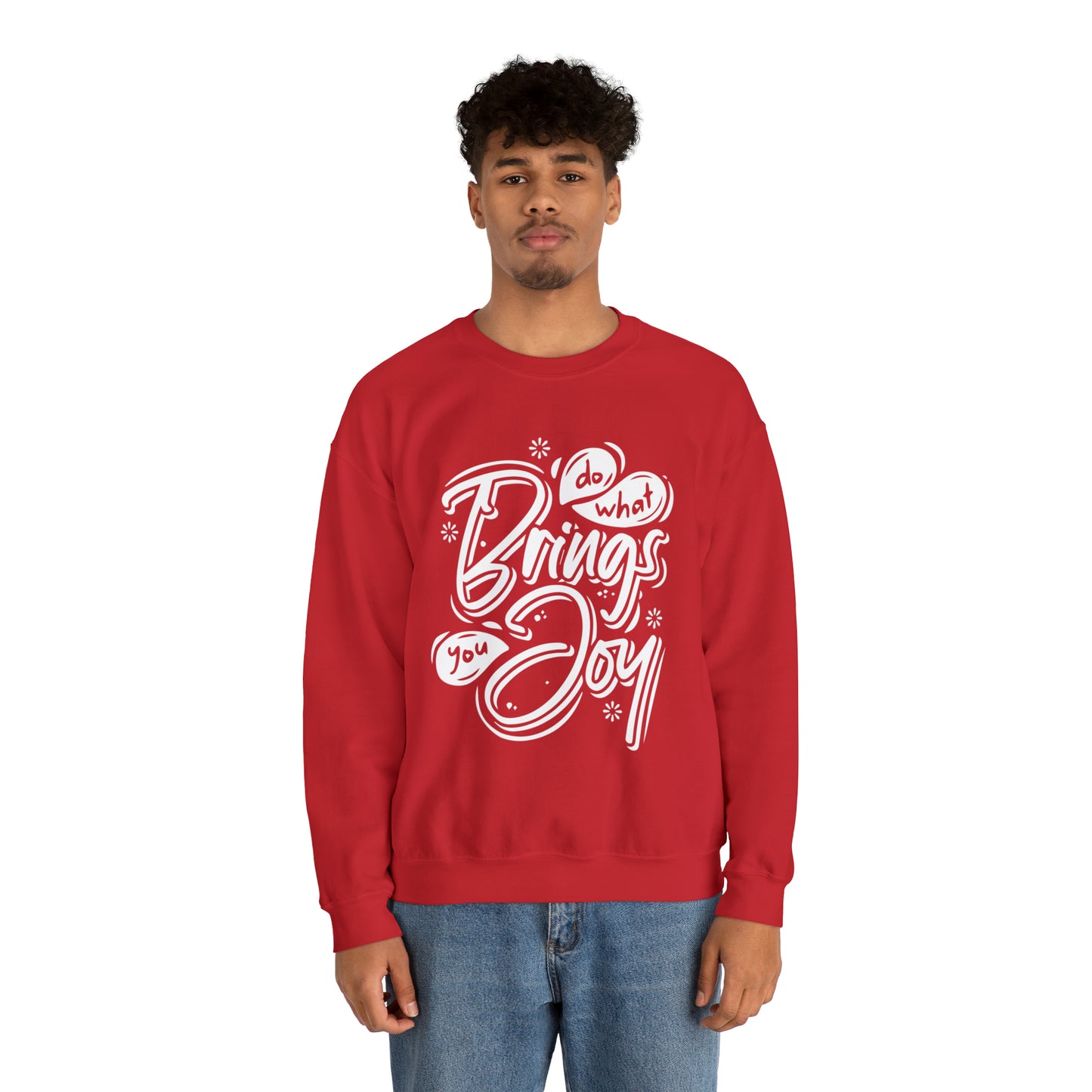 Do what brings you Joy Crewneck Sweatshirt