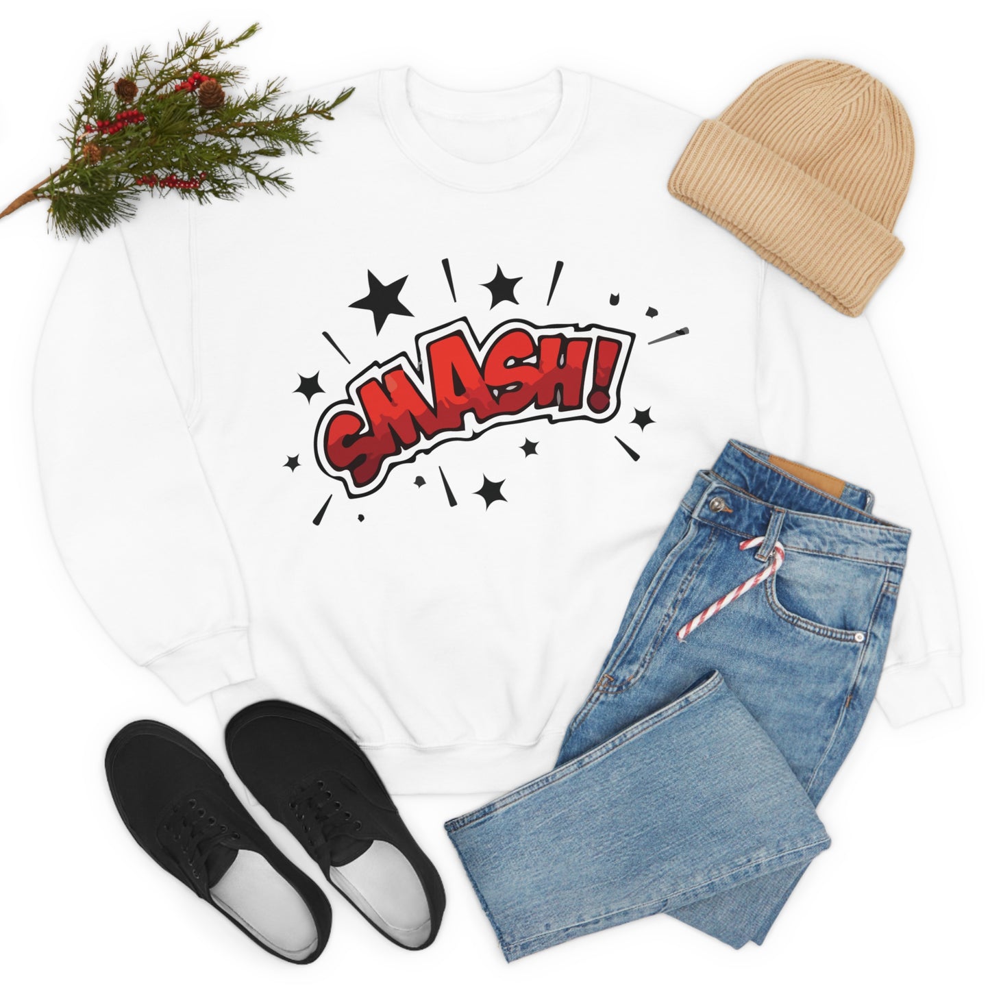 SMASH! Crewneck Sweatshirt