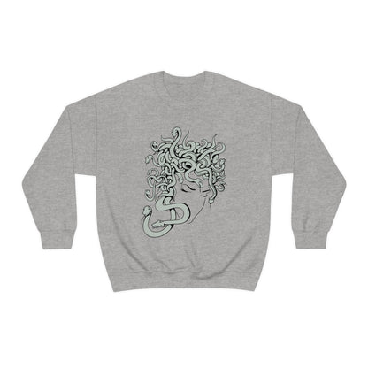 Snake Face Crewneck Sweatshirt