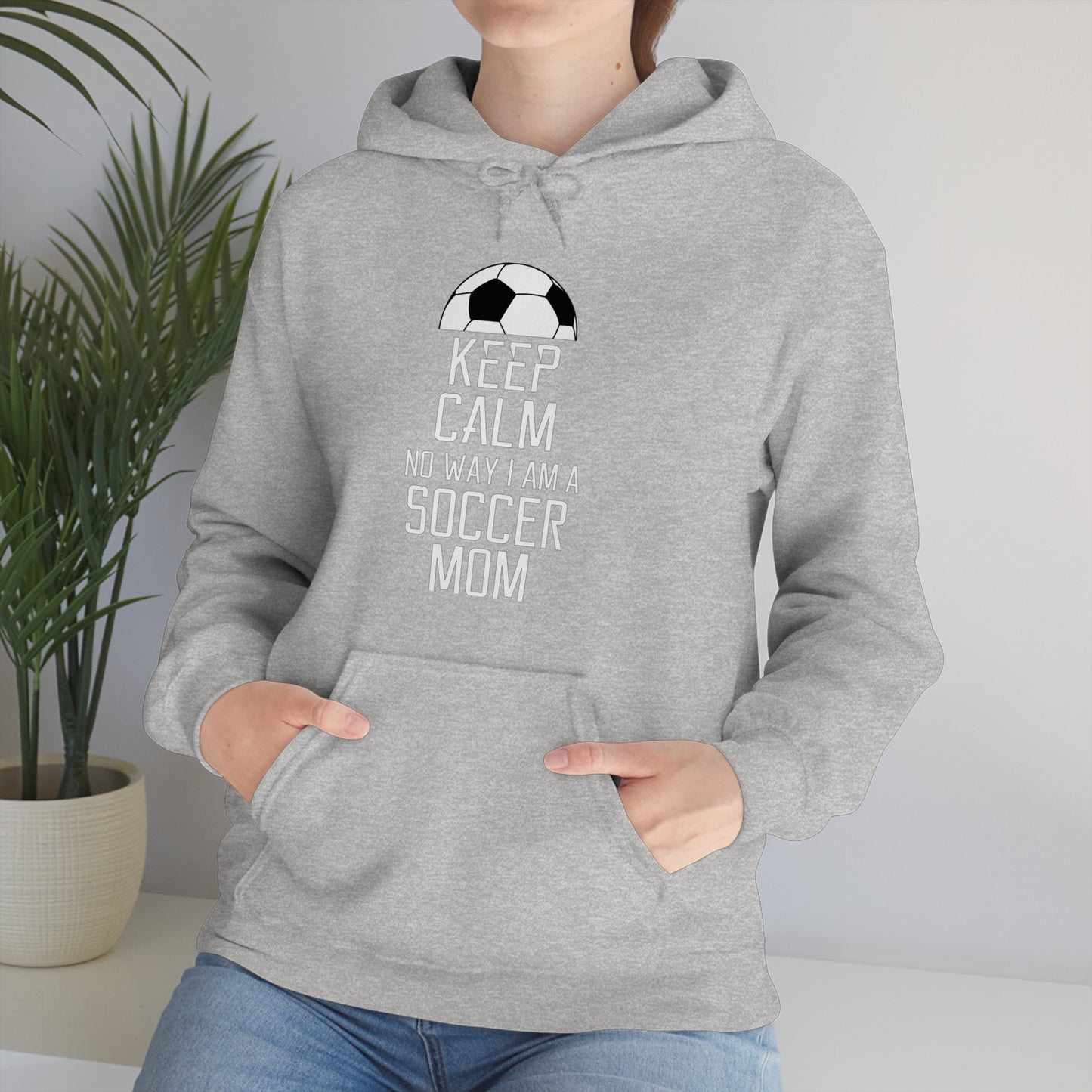 Keep calm soccer mom Hoodie