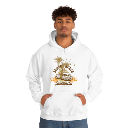 Sunset Beach Surfing Paradise Hoodie