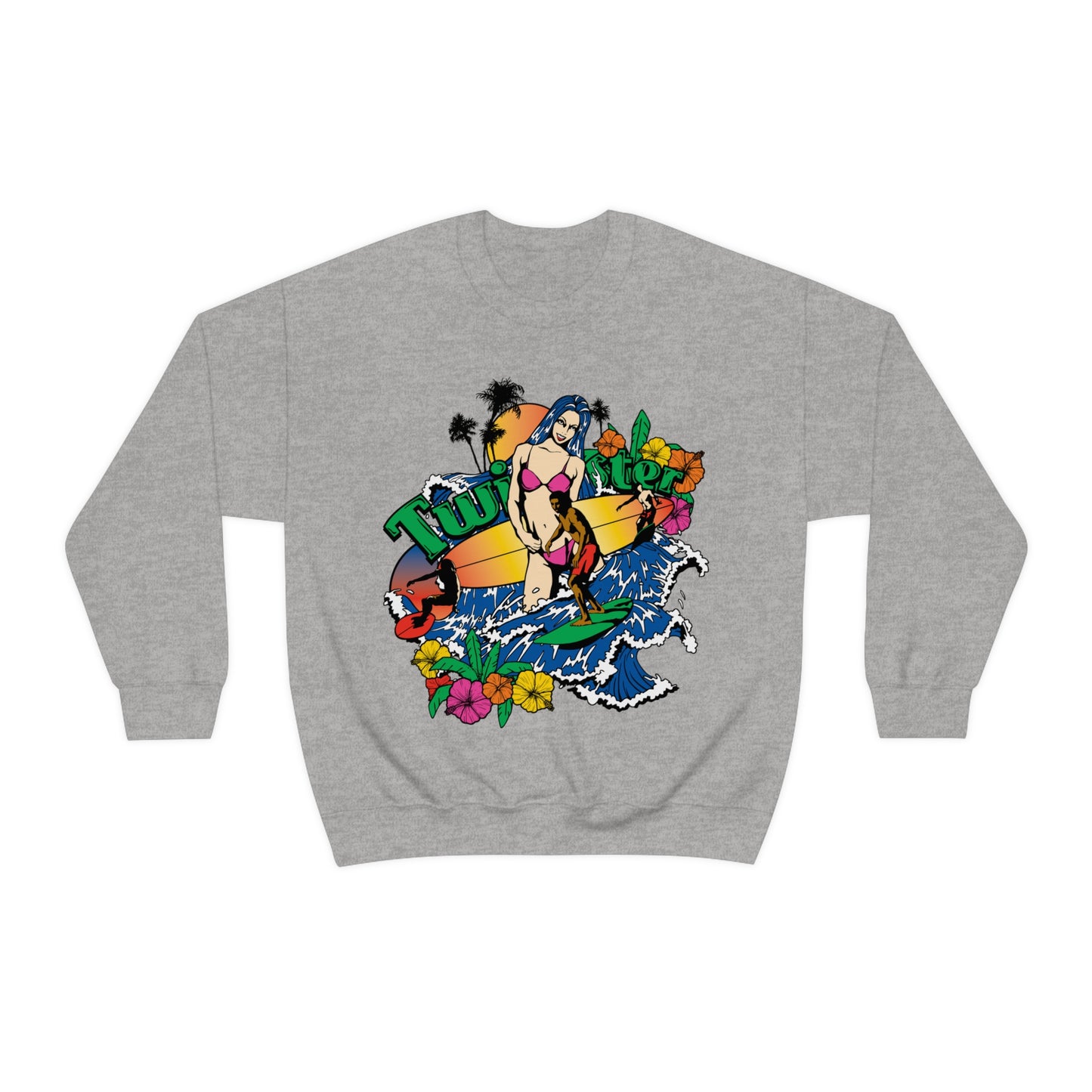 Twister Paradise Crewneck Sweatshirt