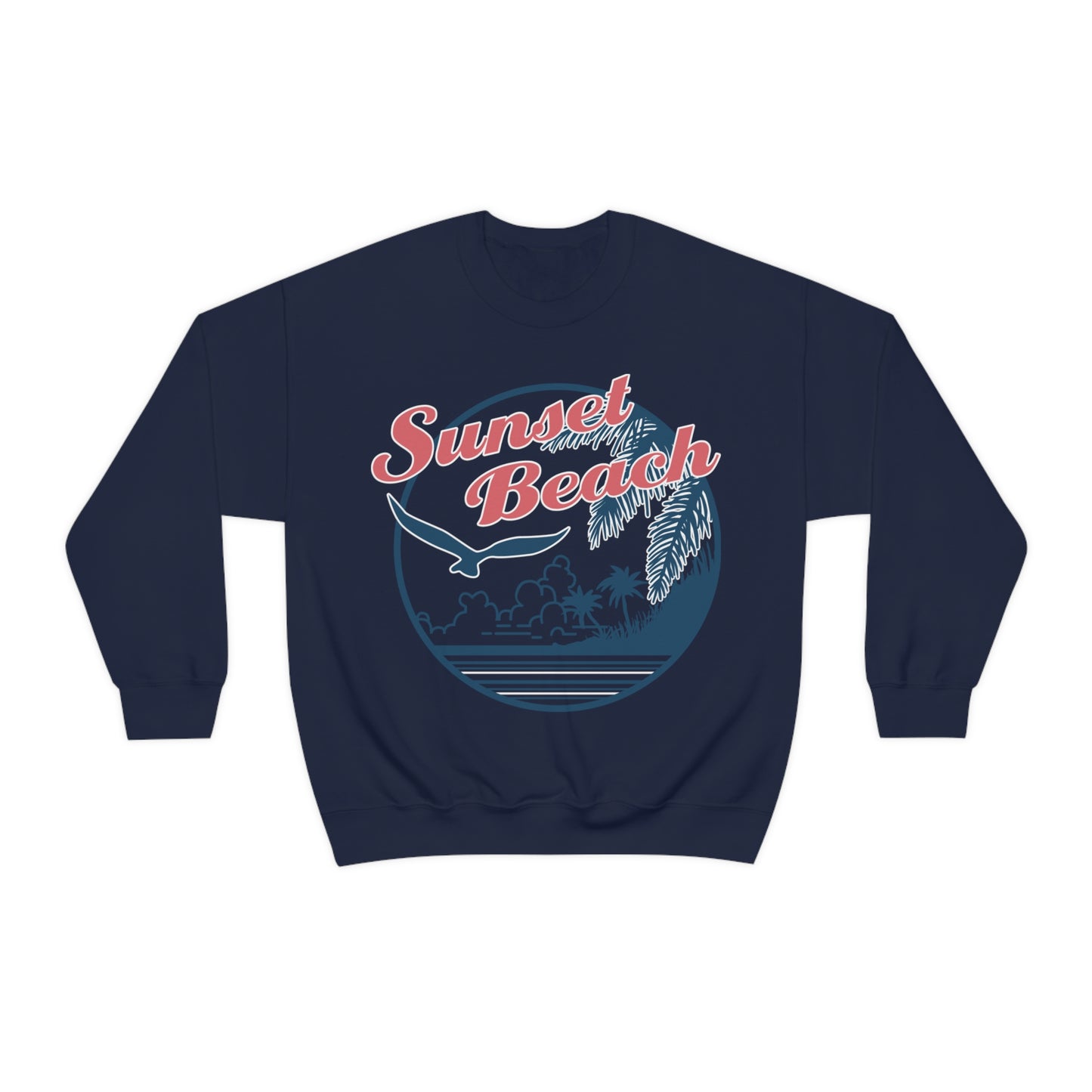 Sunset Beach Crewneck Sweatshirt