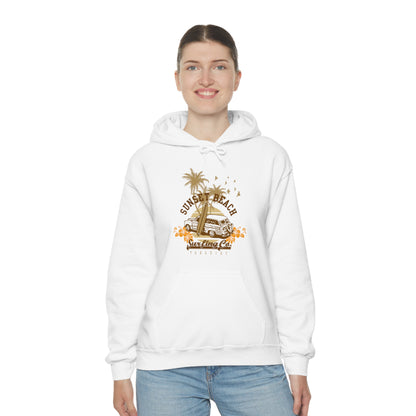 Sunset Beach Surfing Paradise Hoodie