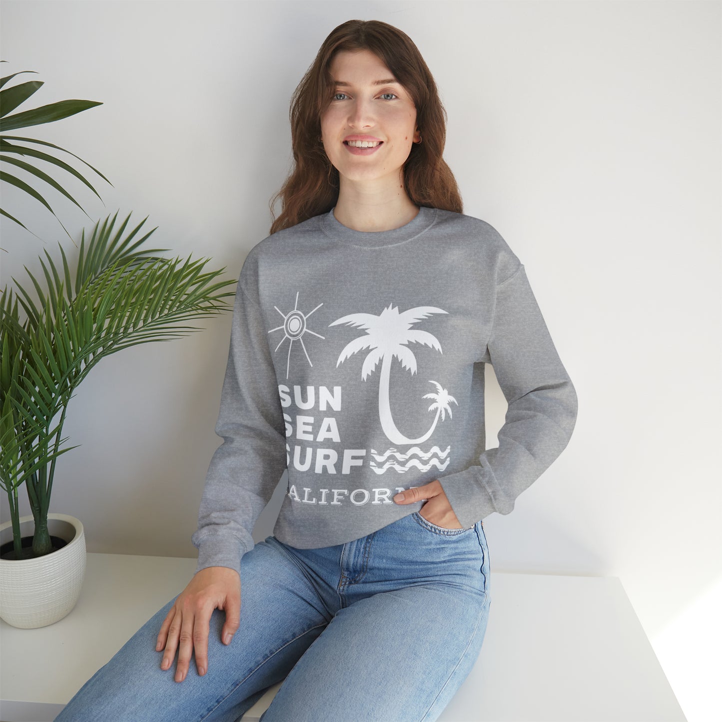 Sun_SEa_Surf Crewneck Sweatshirt