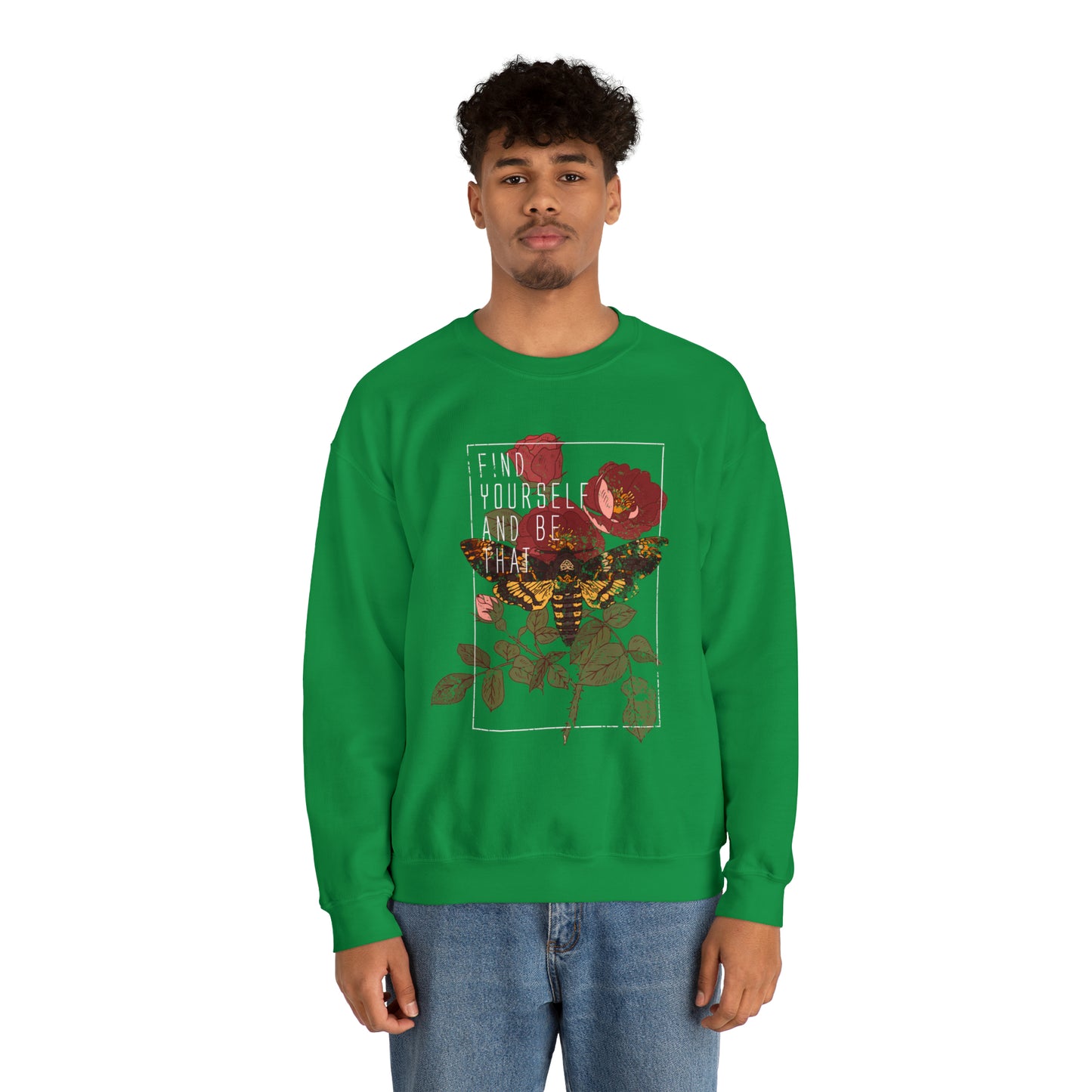 Find Yourself and Bee That Crewneck Sweatshirt