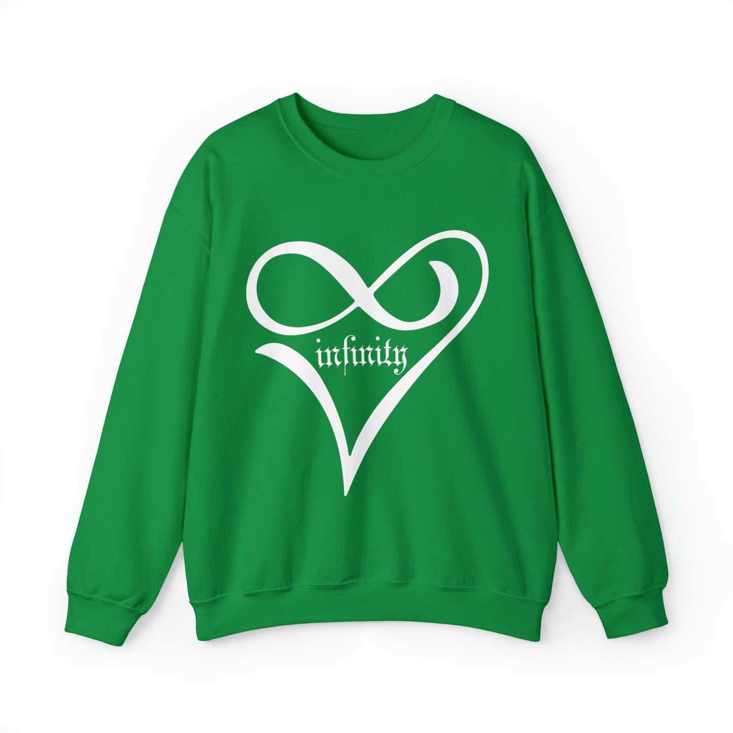 Infinity Love Heart symbol Crewneck Sweatshirt