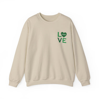 Lucky love St. Patrick's Crewneck Sweatshirt