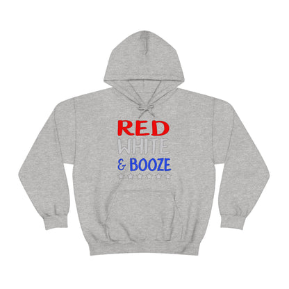 Red  White Booze Hoodie