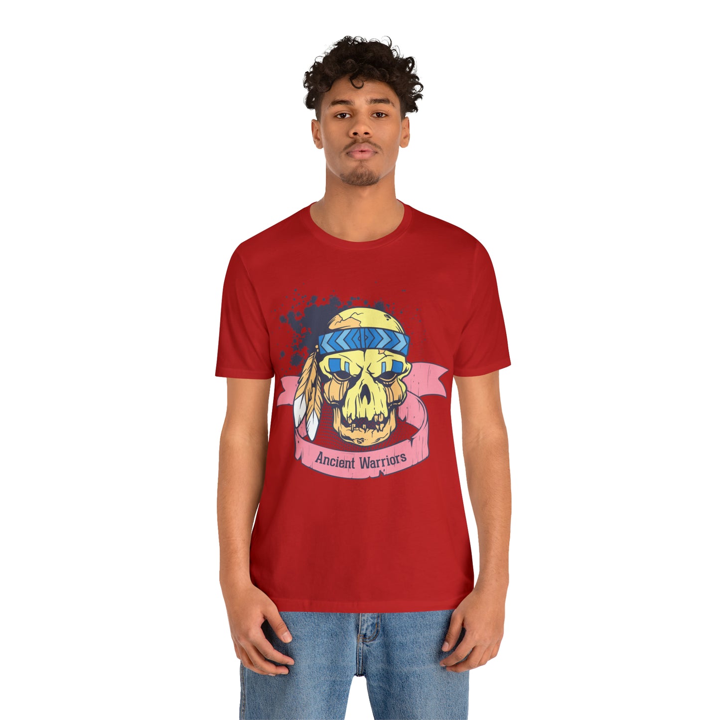 Ancient Warrior Skull Chief T-Shirt