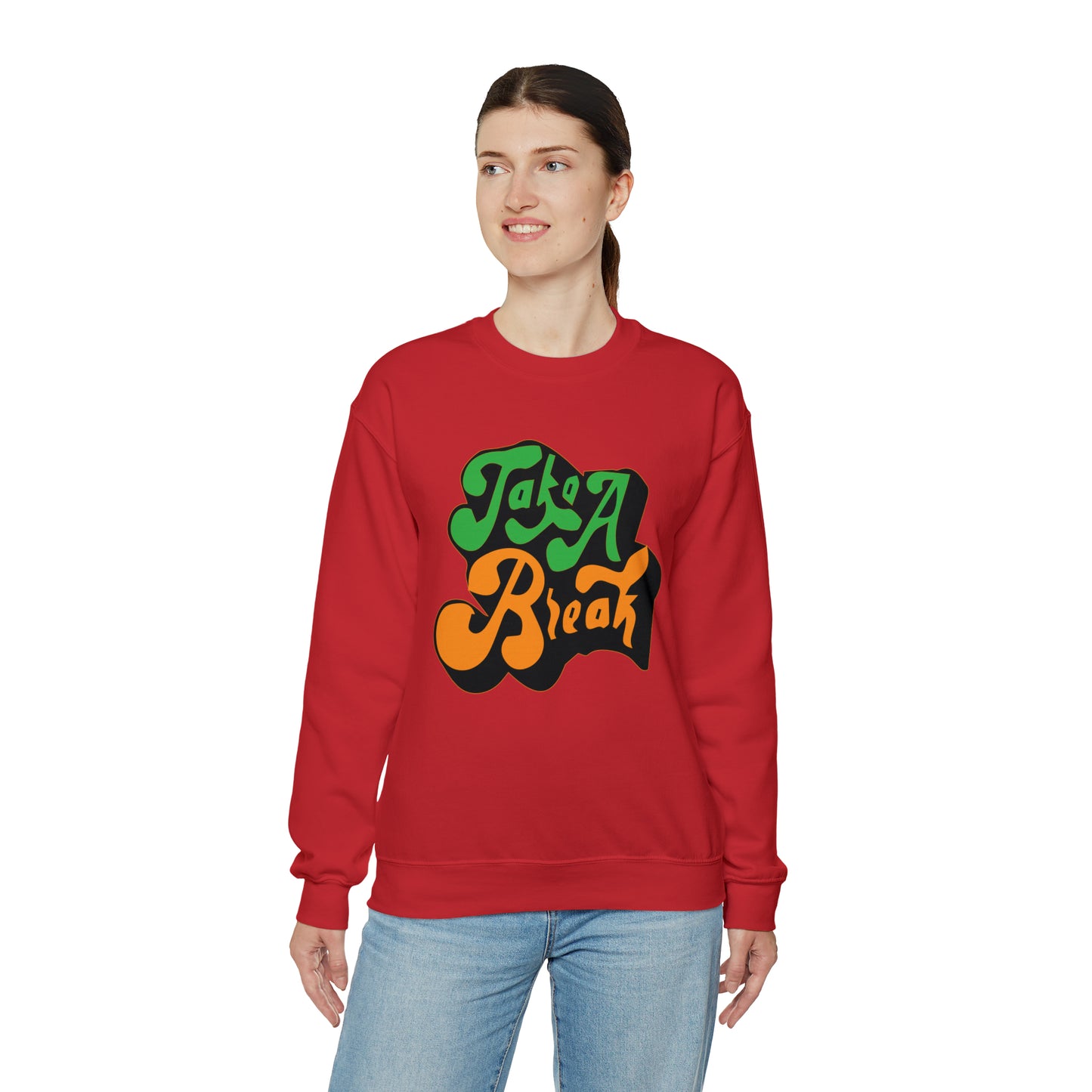 Take a break Crewneck Sweatshirt