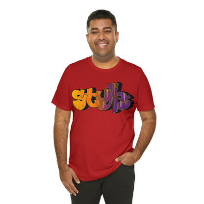 Style colorful graffiti T-Shirt