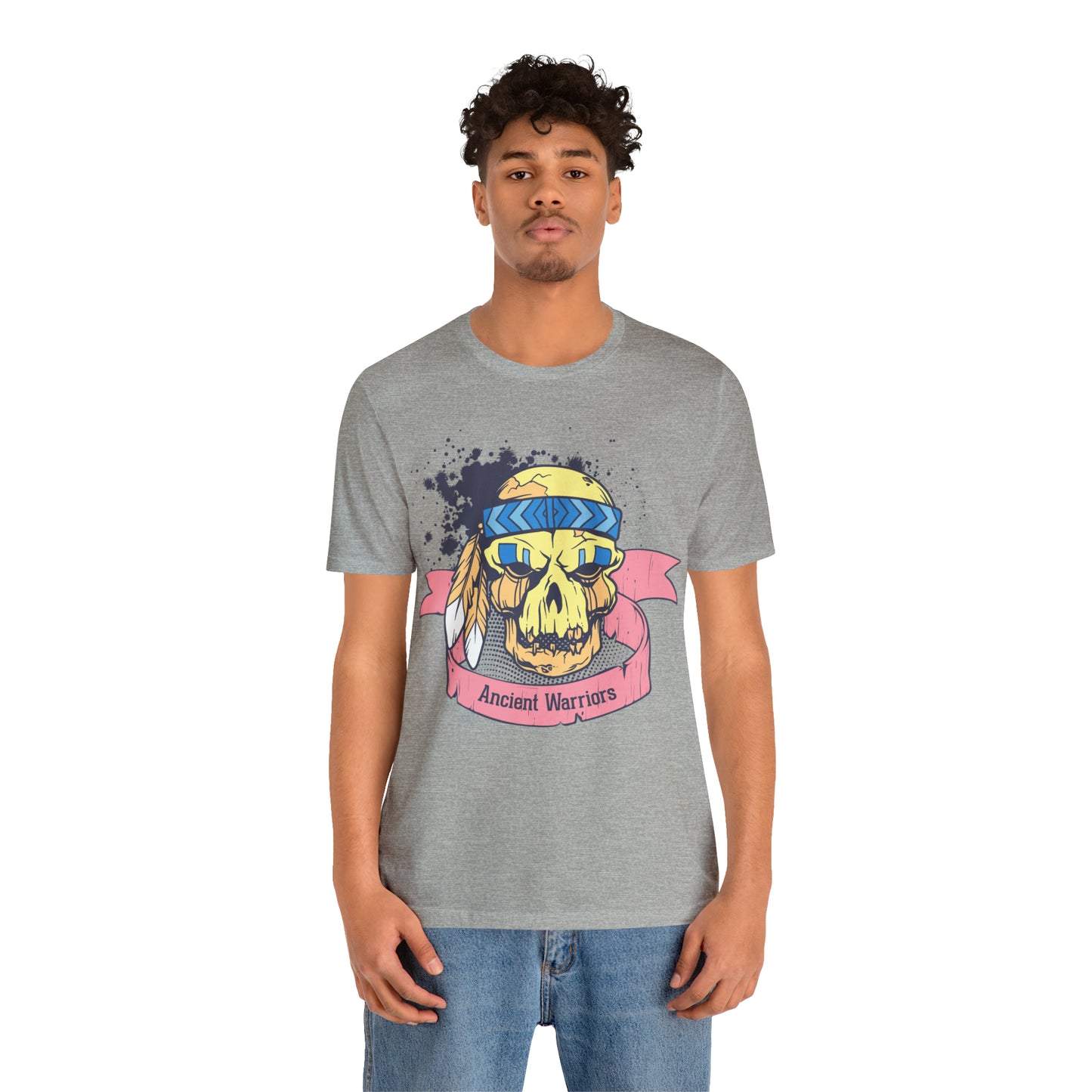 Ancient Warrior Skull Chief T-Shirt