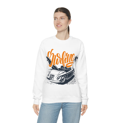 Surfing Cruiser Crewneck Sweatshirt