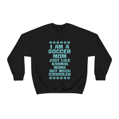 Cooler soccer mom Crewneck Sweatshirt