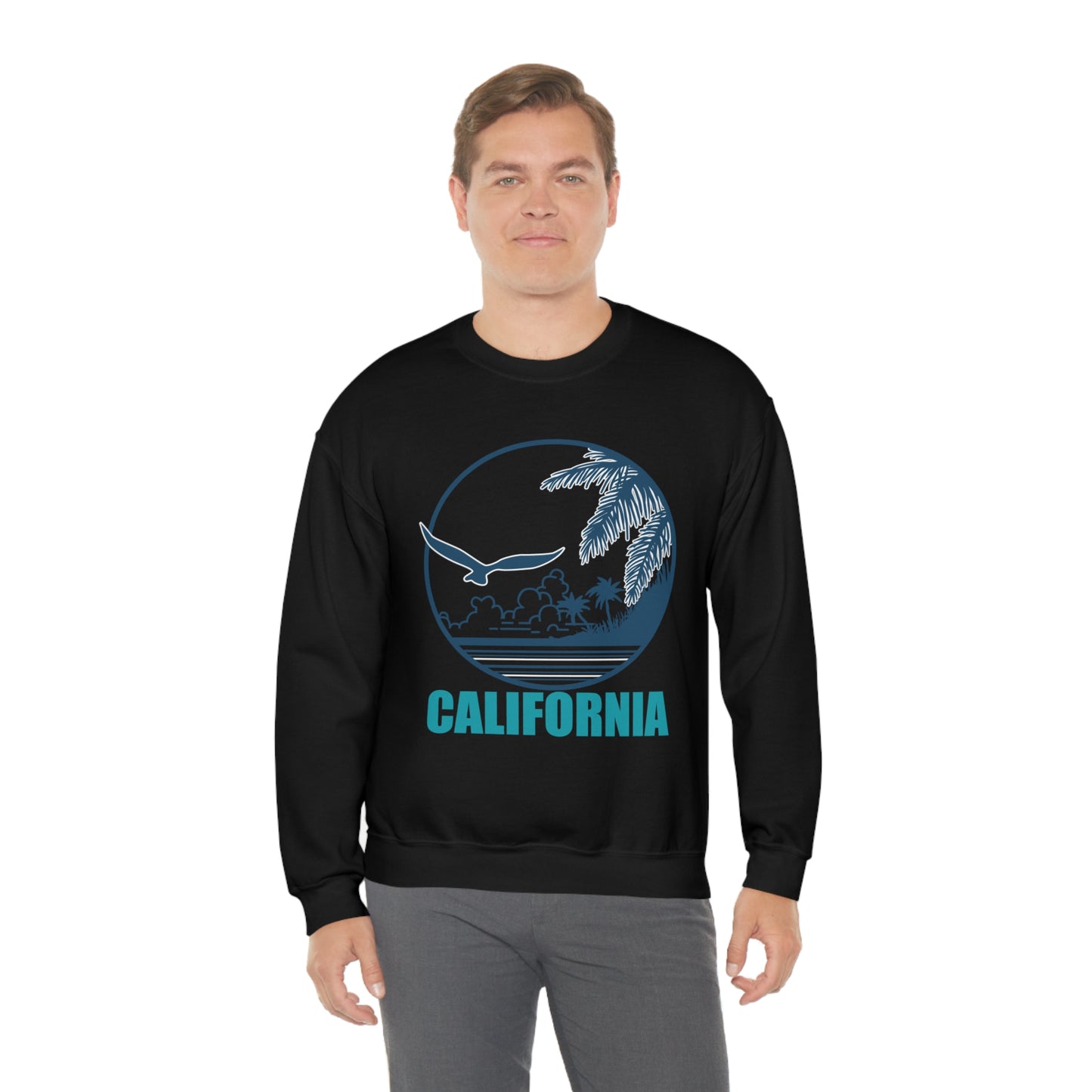 Cali Vibe Crewneck Sweatshirt