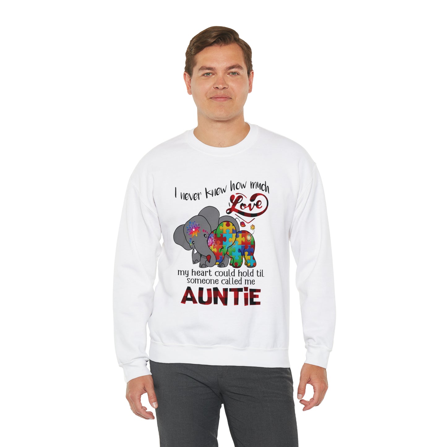 Much love auntie Crewneck Sweatshirt