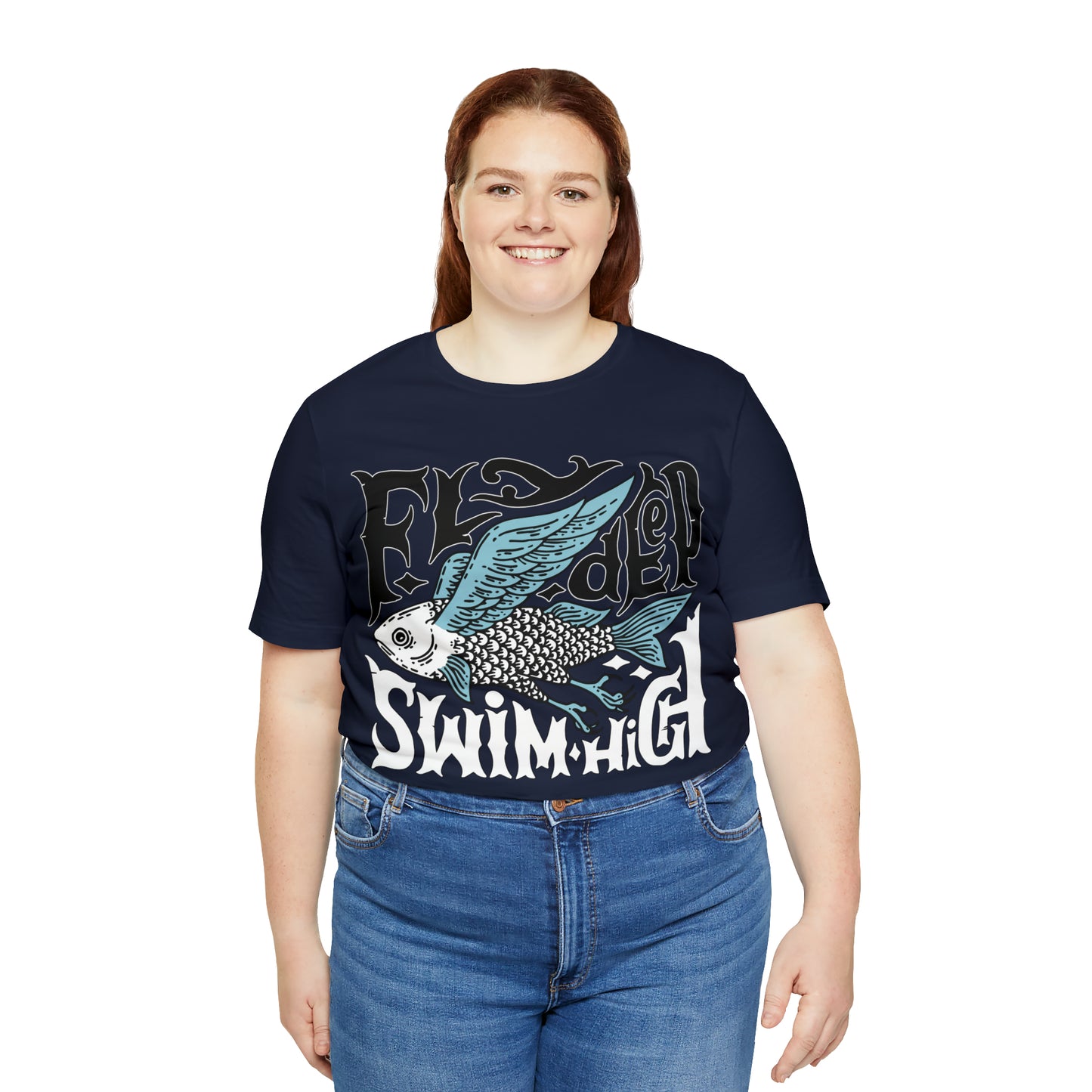 Fly deep swim high T-Shirt