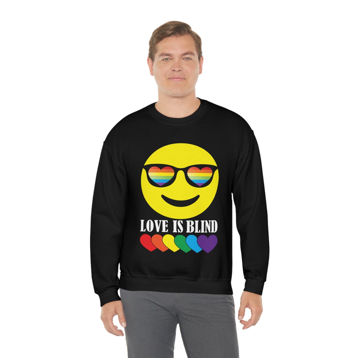 LOVE IS BLIND Crewneck Sweatshirt