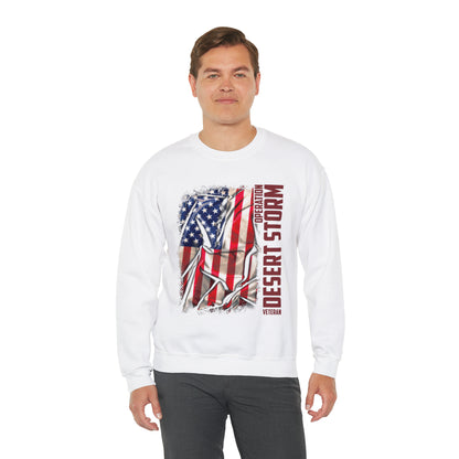 Operation desert storm Veteran Crewneck Sweatshirt