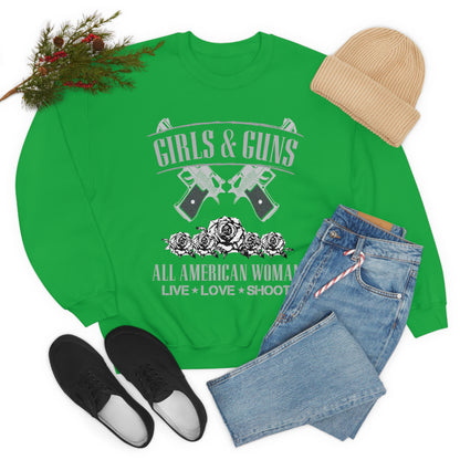 Girls & Guns Crewneck Sweatshirt