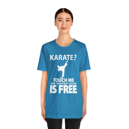 karate first lesson free T-Shirt