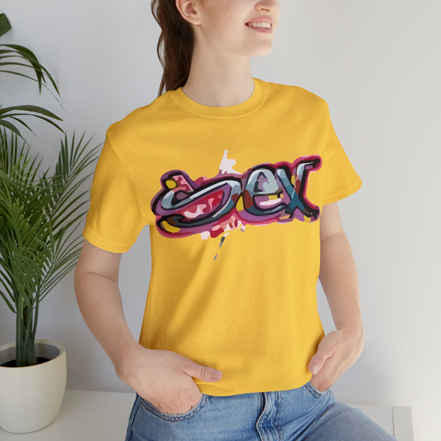 Sex colorful graffiti T-Shirt