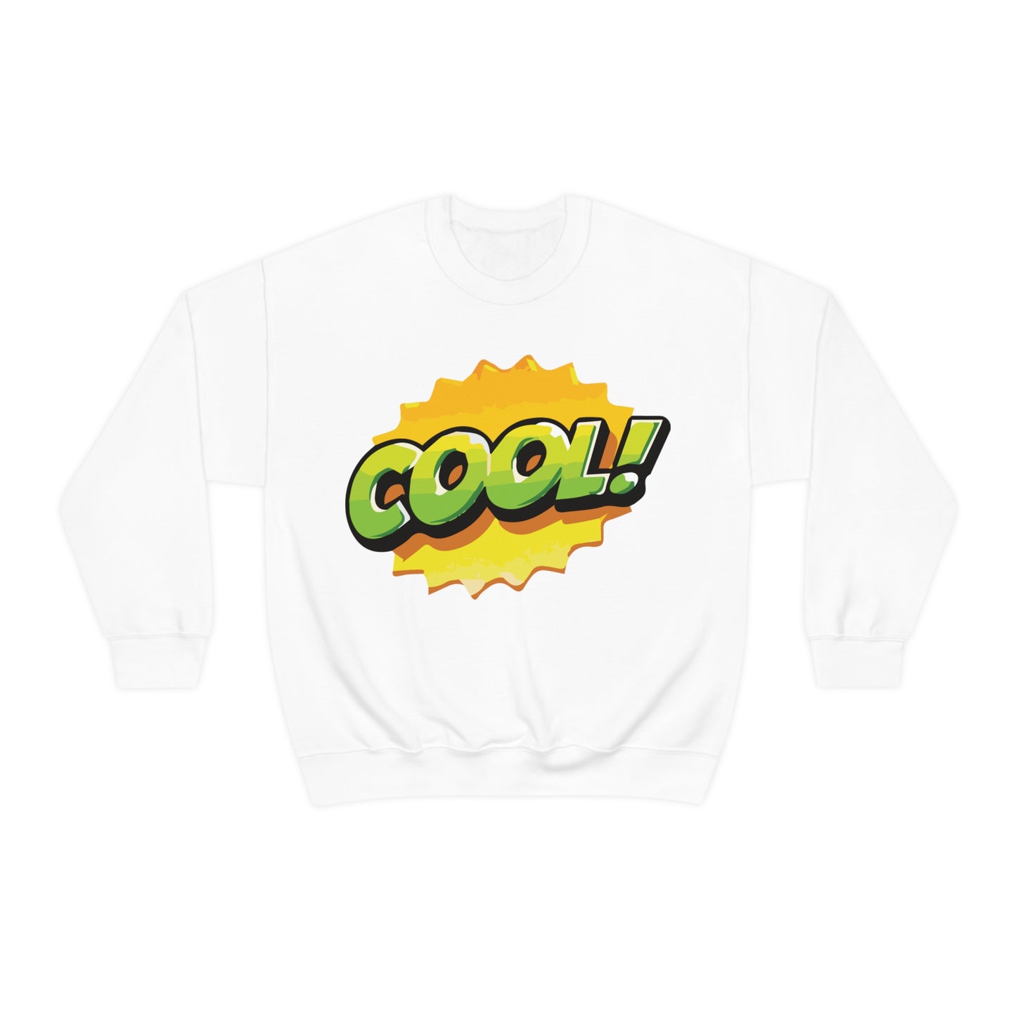 Cool! colorful graphic Crewneck Sweatshirt