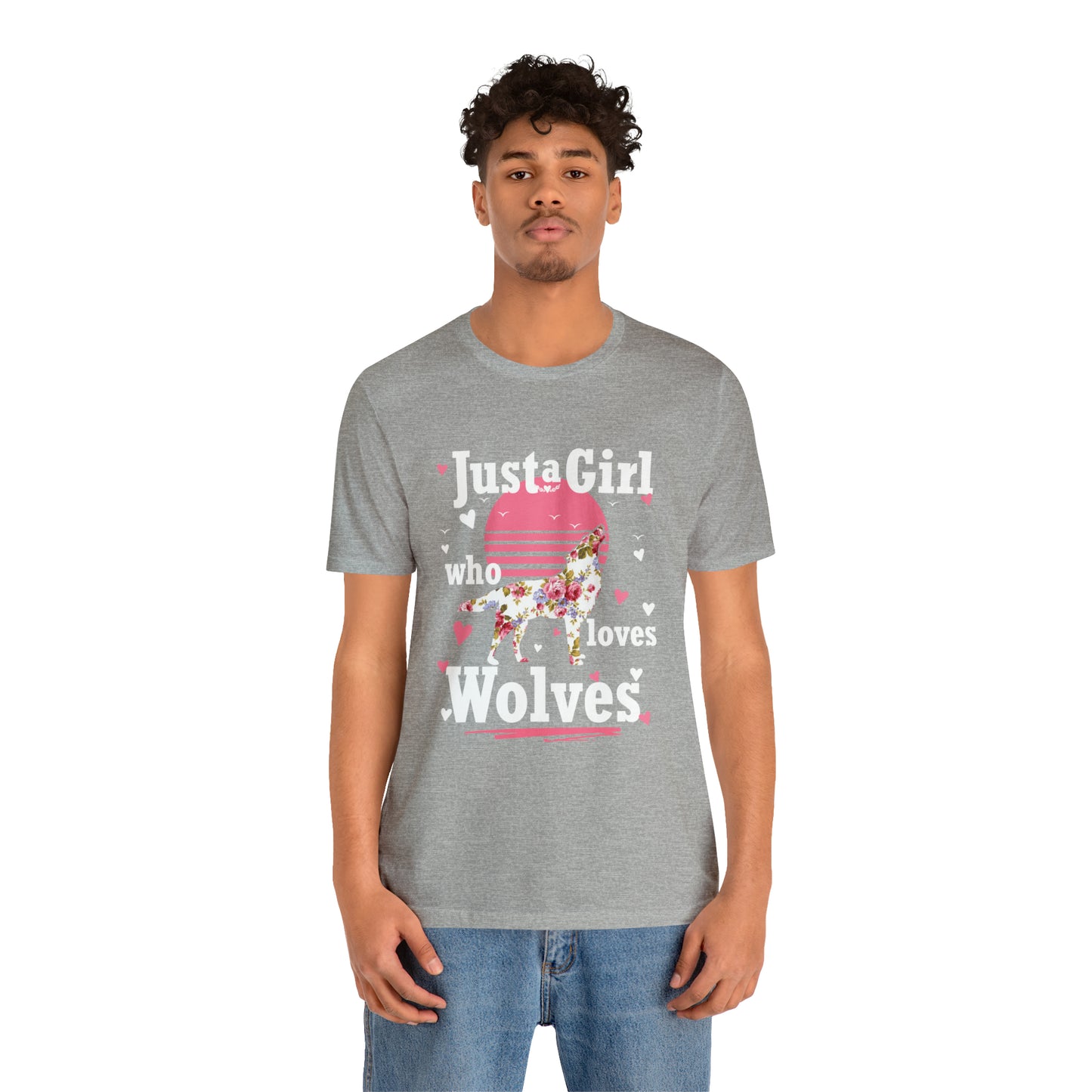 Just A Girl Who Loves Wolves T-Shirt