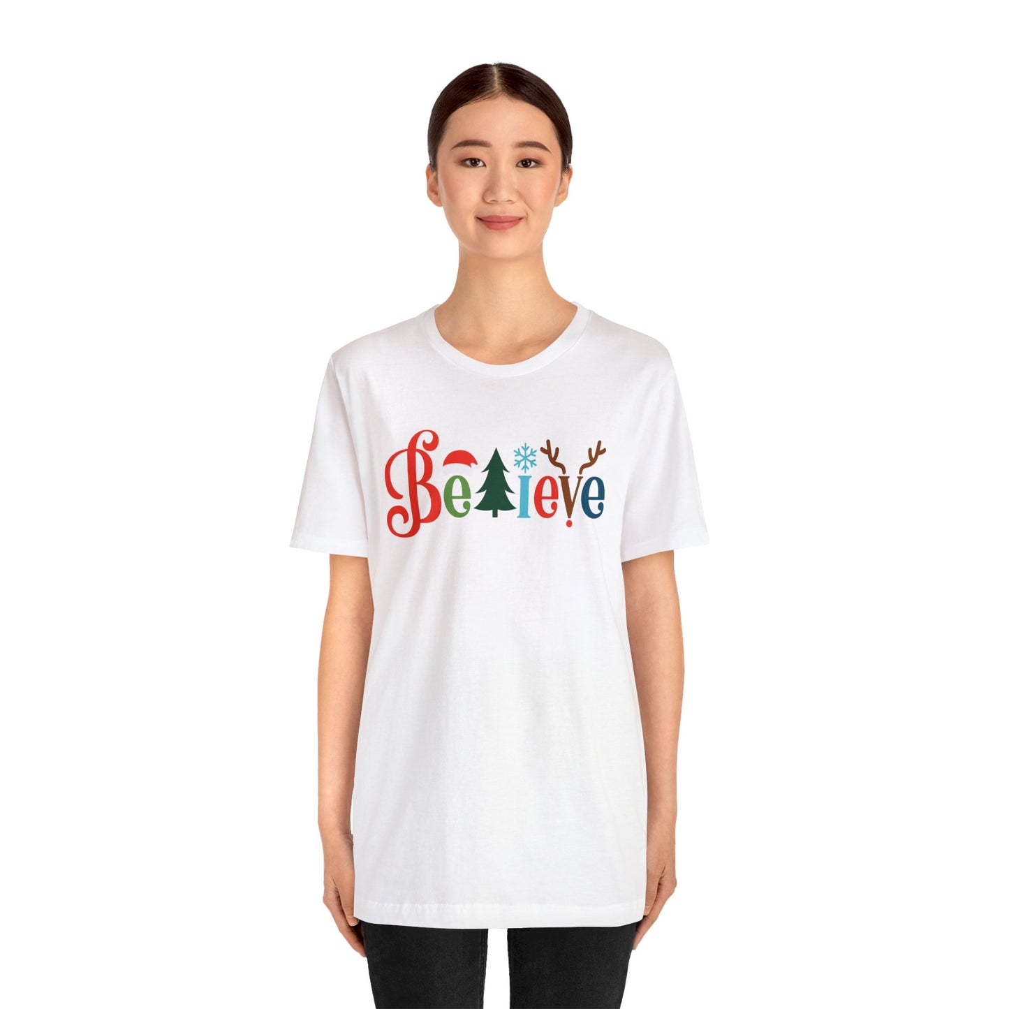 Believe tree Christmas T-Shirt