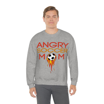 Angry soccer mom Crewneck Sweatshirt