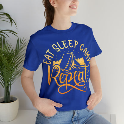 Eat Sleep Camp Repeat T-Shirt