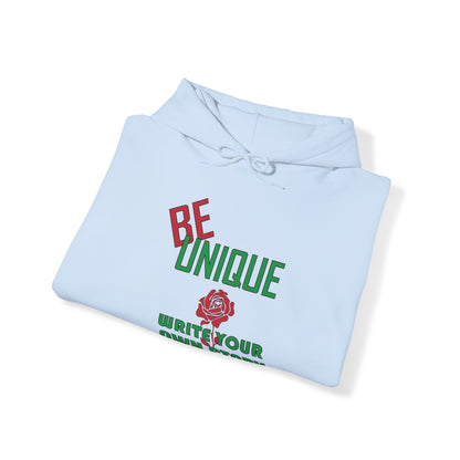 Be unique and write your story Hoodie