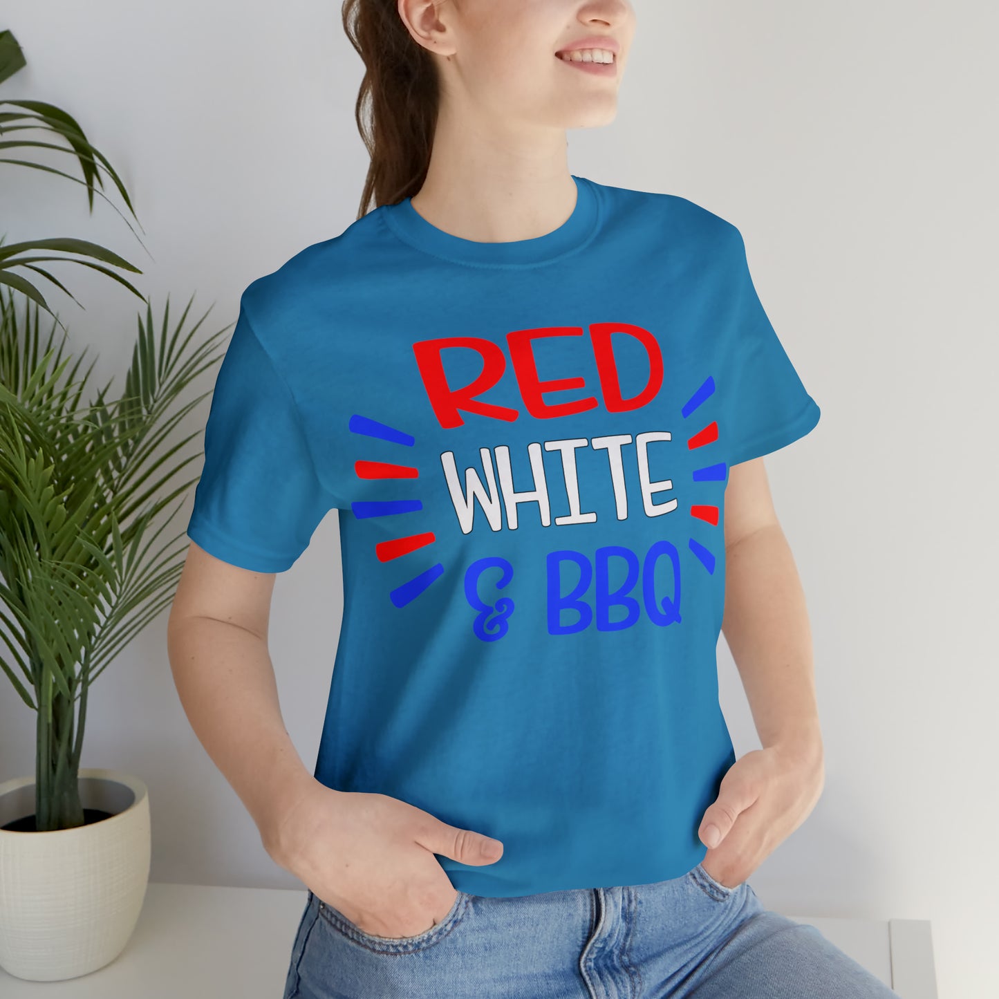 Red White BBQ T-Shirt