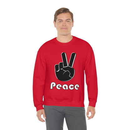 Peace Hand Crewneck Sweatshirt