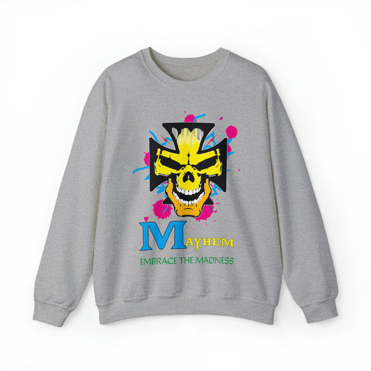 Mayhem embrace madness Crewneck Sweatshirt