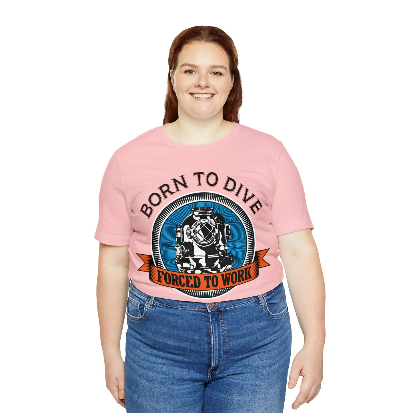 Born to dive force to work T-Shirt