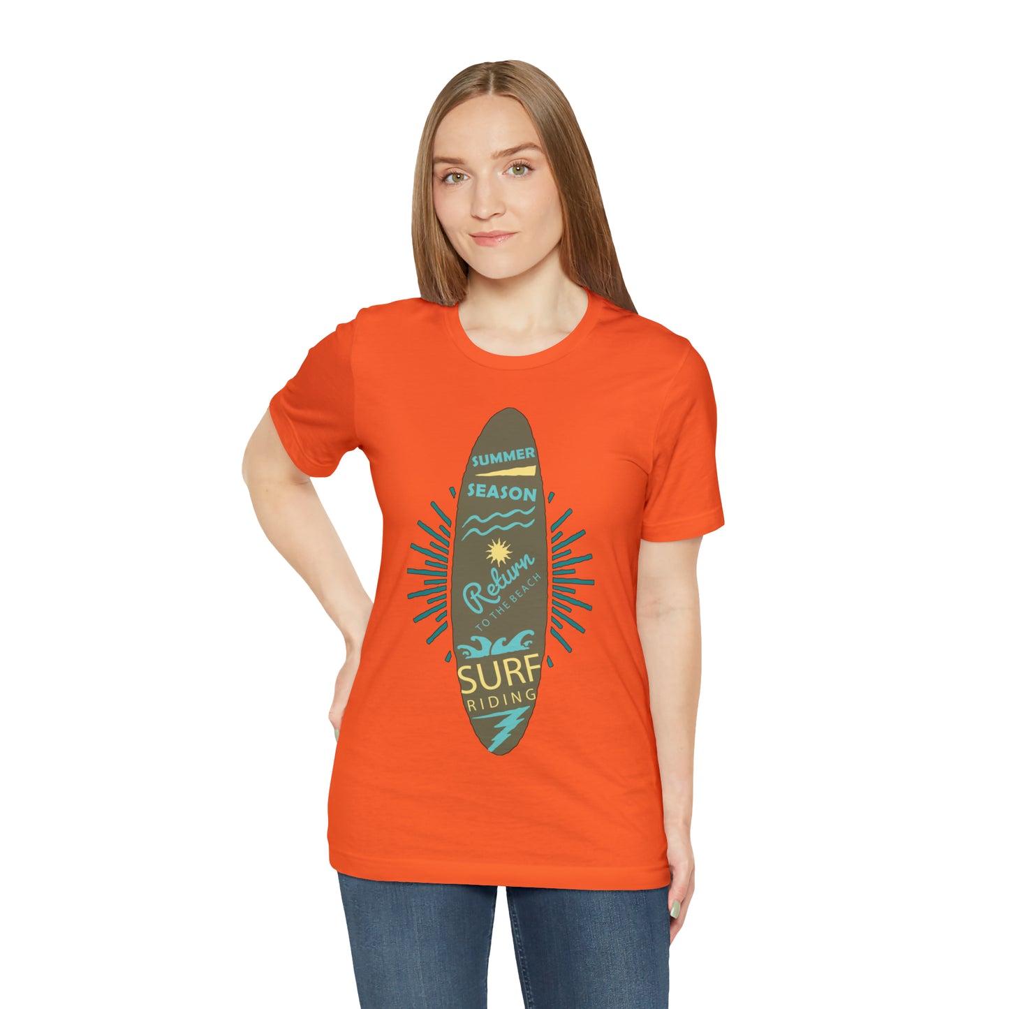 Surf Riding Summer T-Shirt