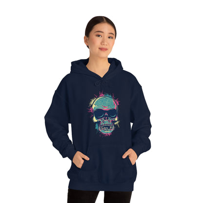 South Beach Skull Hoodie