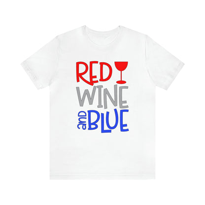 Red Wine Blue T-Shirt