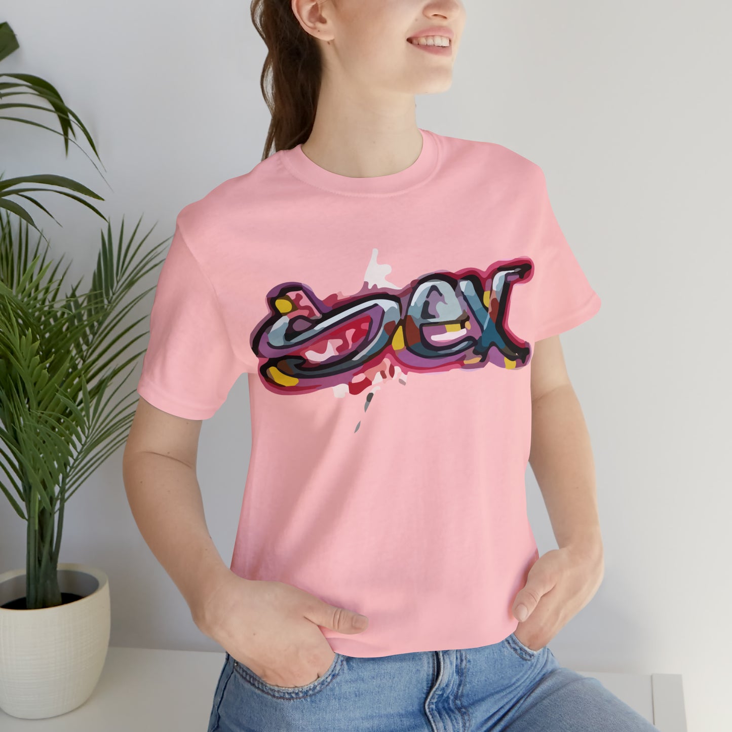 Sex colorful graffiti T-Shirt