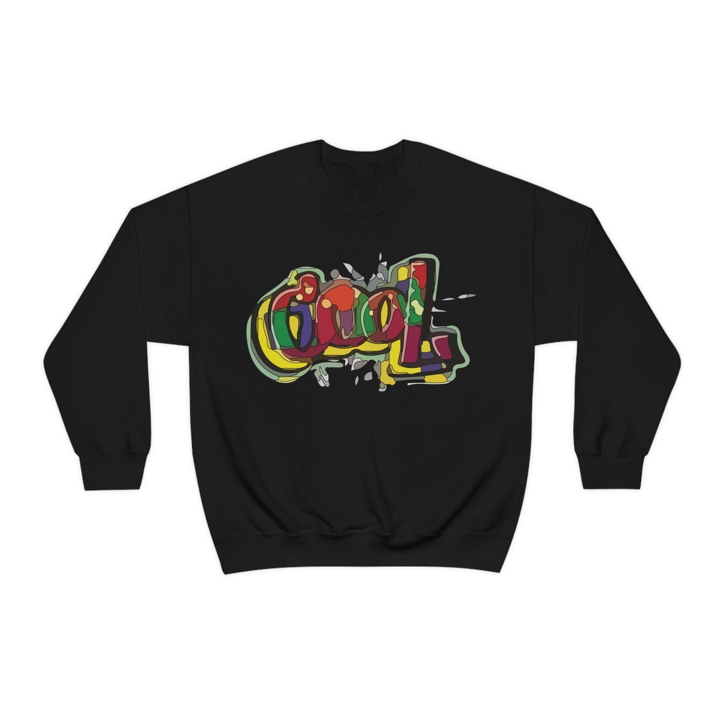 Colorful Cool graffiti Crewneck Sweatshirt