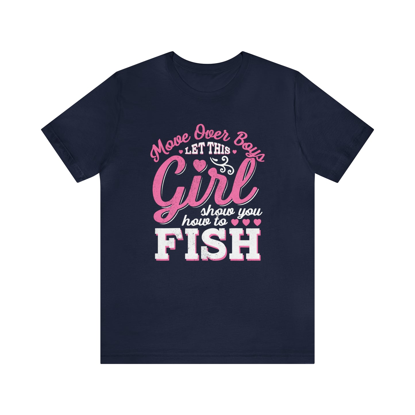 Girl Fishing T-Shirt