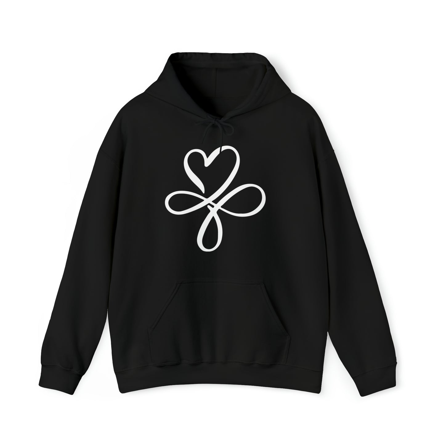 Heart symbol Love Infinity symbol Hoodie