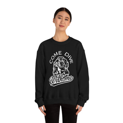 Dive with me Crewneck Sweatshirt