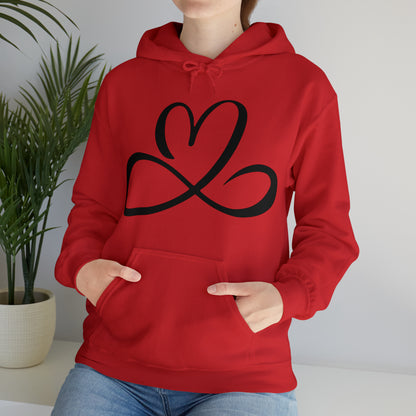 Heart infinity symbol Hoodie