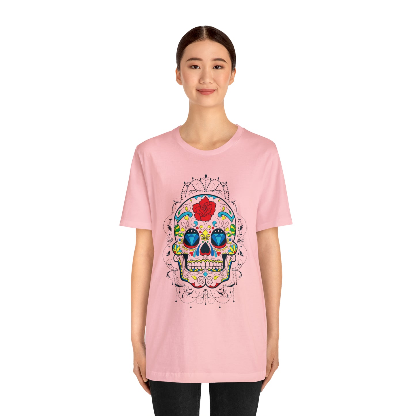 Day of the Dead Diamond Eyes T-Shirt